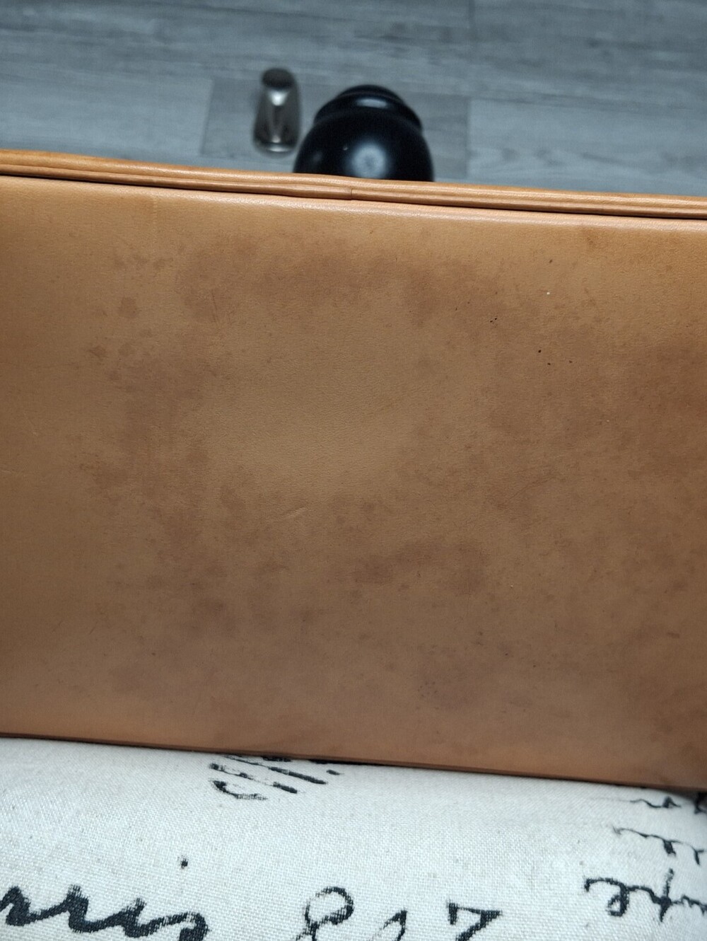 Vintage Louis Vuitton Alma Monogram Satchel with Vachetta Trim and Gold Hardware - Picture 12 of 16